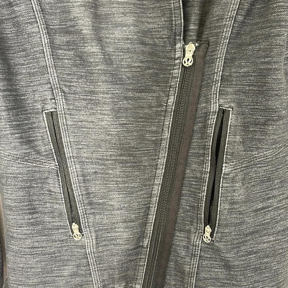Lululemon Black/Fossil‎ Ride On Blazer Moto Jacket